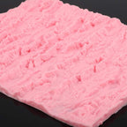 Rectangle Cake Tree Bark Texture Design Silicone Icicle Lace Bread Baking Non Stick Fondant Impression Mat Desserts DIY Baking Tool for Cakes Decorating Wedding Celebrations