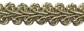 BEL AVENIR Braid Trim 1/2 inch 13.6 Yards French Gimp Basic Sewing Polyester DIY Crafts Costume Home Decorative (Taupe)