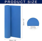 MECCANIXITY Foam Sheets Crafts 19x12 Inch 1mm EVA Craft Foam Paper Foam Sheets for Crafts Projects DIY Cosplay Modeling, Dark Blue