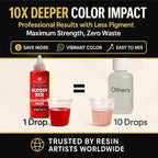 BALTIC DAY – 10 Pigment Paste for Epoxy Resin [20g] – Opaque Epoxy Colorant, Liquid Dye & Mica Powder for DIY Resin Art, Molds, Coasters, Tumblers, Jewelry Making & Wood Projects