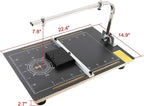 YaeTek Micromot Hot Wire Cutter Thermocut Foam Cutting Machine, 110V Table Top Styrofoam Cutter Cutting Foams, Sponge, Pearl Cotton, KT Board DIY Styrofoam Polystyrene
