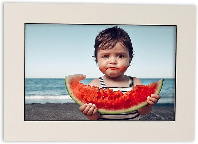Pack of Ten Acid Free 11x14 Mats Bevel Cut for 8.5x11 Photos - White With Black Core Precut Matboards With Backing Boards and Self Seal Bags for Pictures, Framing - 4-ply Thickness