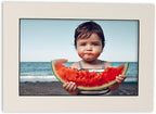 Pack of 25 Acid Free 8.5x11 Mats Bevel Cut for 7x9 Photos - White with Black Core Precut Matboards With Backing Boards and Clear Photo Mat Bags For Pictures, Photos, Framing - 4-ply Thickness