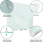 Glass Whiteboard 48 * 72Inches