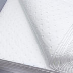 Heavyweight Oil Absorbing Pads,White Absorbing Heavy Weight Oil-Only Absorbent Mat Pad (20 Pads,15" x 20"')…