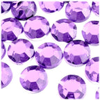 The Crafts Outlet 72pc Rhinestones Round 20mm - Jewel Tone Assortment