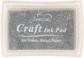 Silver Ink Pad Finger Washable Kids Stamp Ink Pad for Rubber Stamps Paper Scrapbooking