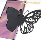 guangyintong Chameleon Heat Transfer Vinyl HTV Rolls, 12" x 8ft Purple to Brown Iron on Vinyl for T-Shirts, Changing Color HTV Vinyl for All Cutter Machines Easy to Cut & Weed for HTV DIY Design