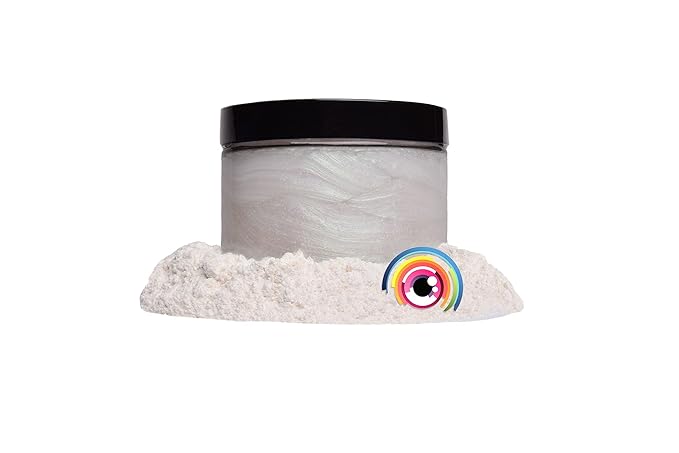 Eye Candy Pigments Premium Ghost Mica Powder - Ghost Green (50gr) - for Epoxy, Resin, Soap, Paint, Woodworking, Acrylic Pouring, Bath Bombs, Fishing Lures - DIY Arts and Crafts Additive