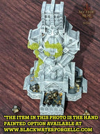 Dwarven 3D Printed Dice Tower - Baldur's Shrine by Unchained Games - Mythic Roll - Carve Your Fate in Stone with Ancestral Echoes and Valor! (15.) Silk-Azure Blue)