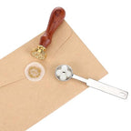 Yoption 360Pcs Cream White Sealing Wax Beads with 2 Spoons and 4 Tea Candles for Wax Seal Stamps, Cards, Wedding Invitations, Wine Packaging, Gift Wrap, Envelopes