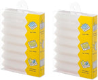 SHIMOYAMA Paint Brushes Holders, 2 Pack, Zigzag Soap Dish, Soap Holder for Watercolor Paintbrush, Bathroom, White