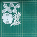 Cutting Dies Metal Stencils Scrapbooking Tools DIY Embossing Template for Paper Card Making Album Arts Crafts Supplies (Galsang Flower-9.5x11.7cm)
