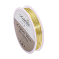 Gold Copper Wire 0.6mm Bead Cord for Bracelet Necklace Charm Beading Jewelry Making 16yard