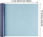 NESCCI Dark Blue Matte Wrapping Paper,Solid Color Pearly-Lustre Paper-3 Roll,17 Inches X 32.8 Feet Per roll.Gift Wrapping Paper,Perfect for Wedding,Valentine's Day,Birthday, Christmas,Baby Shower