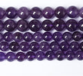 90PCS 8mm Natural Amethyst AAAAA Purple Crystal Quartz Beads Gemstones Round Stone Beads for Jewelry Making DIY Bracelet Necklace 2 Strand 32"