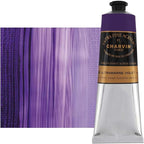 Charvin Extra Fine Professional Acrylic Paint - Ultramarine Violet, 150ml Tube, Triple-Milled, Lightfast Pigments, Open Stock Artist Acrylic Paints in Nature-Inspired Hues