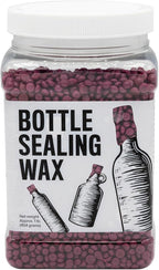 Blended Waxes, Inc. Bottle Sealing Wax, Pastille Wax Seal Beads For Wine, Beer, and Liquor Bottle Sealing, Seals Between 25-30 Bottles, 1 lb, Fuchsia Pearl