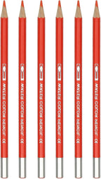 PATIKIL Watercolor Pencil, 6Pcs Water Soluble Pencils for Blending, Coloring, Sketch Drawing, Painting, Orange Red