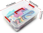 MDLUU Paper Quilling Kit with 1860 Strips and Quilling Tools and Storage Box, Paper Quilling Craft Great for DIY Learning Class, Home Decoration, Birthday Gift