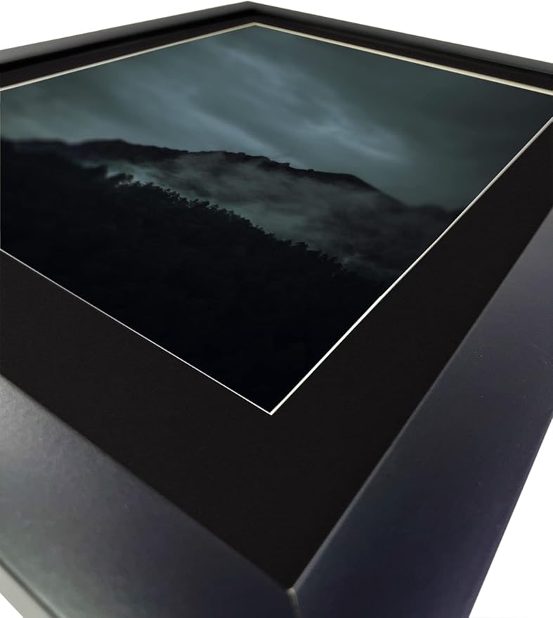 Craig Frames B221 Pre-Cut Mat Board for 12x18 Print, 16x22, Smooth Black