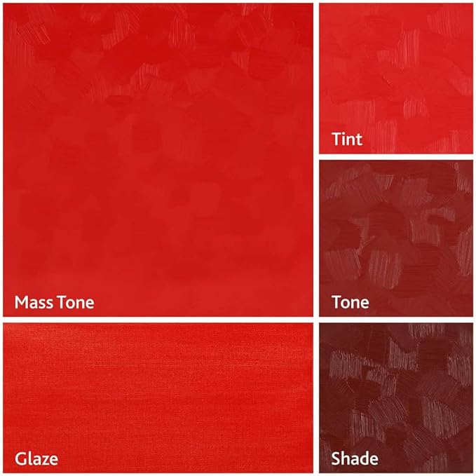 Tusc & Pine Artist Oil Paint - Cadmium Red Medium, 40 ml, Non-Yellowing, Rich & Creamy Consistency, Maximum Pigment Load, Small Batch Milled Oil Paints Made in the USA for Professional Artists