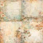 24 Sheets Decorative Scrapbooking Paper Pad 6x6 Craft Paper Single-Side Card Making Supplies for Junk Journal, Origami, Holiday Journaling