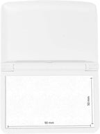 COLOP Make Series, Ink Stamp Pads, with Non-Toxic Premium Ink, Water-Based Acid-Free (Frozen White, Make 1-1-15/16" x 3-1/2")