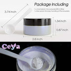 Ceya Interference Mica Powder, 1.8oz/ 50g Ghost Blue Chrome Nail Powder, Cosmetic Grade Pearlescent Effect Color Shift Pigment for Epoxy Resin, Makeup, Nail Polish, Soap Dye, Candle Making,Slime,Paint