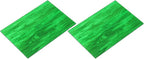 MECCANIXITY 2 Pcs Stained Glass Sheet Mosaic Tile 7.9 Inch x 5.9 Inch Dark Green Stained Glass Sheets for Crafts DIY Art Project