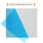 6061 T651 Aluminum Sheet Metal 15 x 15 x 1/8 (0.125") Inch Thickness Rectangle Metal Plate Covered with Protective Film, 3mm Aluminum Sheet Plate Flat Stock, Finely Polished and Deburred