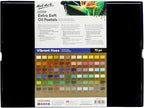 Mont Marte Extra Soft Oil Pastels 72pc, Assorted Bright Colors, Vibrant and Buttery, Versatile Art Pastels for Blending, Layering & Shading, Ideal for Art, Craft, Coloring and Sketching