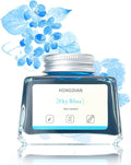 Hongdian Fountain Pen Bottled Ink Sky Blue Color, 60ml Non Carbon Inkwell Bottle, Artist Calligraphy Ink