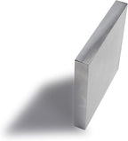 HimaPro Steel Bench Block 4"x4" Flat Anvil Jewelers Tool Metal Bench Block for Jewelry and Stamping (4"X4"X1/2")