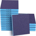 8 Pack 150 Grits Sanding Sponge, Coarse Sanding Block, Washable and Reusable Wet Dry Sandpaper Block Sandpaper Sponge for Wood Metal FurniturePaint and Drywall