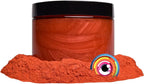 Eye Candy Pigments Premium Orange Mica Powder - Tiger (50gr) - for Epoxy, Resin, Soap, Paint, Woodworking, Acrylic Pouring, Bath Bombs, Fishing Lures - DIY Arts and Crafts Additive