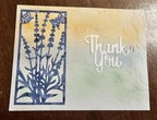 Lapoo Flowers Metal Cutting Die for Scrapbooking - Durable, Cut Stencils for DIY Scrapbook Photo Album Decorative Paper Card, Card Making Supplies, Embossing (3 Pieces Background Flowers 5.9 x 3.9 in)