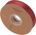 Double Side Satin Ribbon, Continuous 20 Yards,Use for Craft Bows Bouquet, Gift Wrapping, Wedding Decoration, Floral Arrangement (Burgandy, 4/5 inch)
