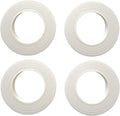4 Rolls 1/2 Inch Floral Tapes Florist Wraps for Bouquet Stem and Flowers Making Craft Projects (30 Yards, White)