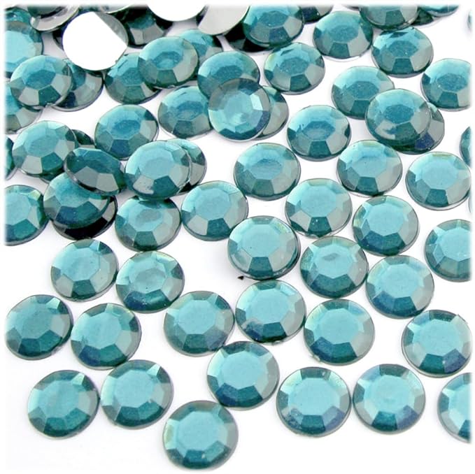 The Crafts Outlet 144pc Rhinestones Round 10mm - Multi Assortment