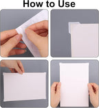 15 Sheets Photo Mounting Corners for Scrapbooking, Clear Self Adhesive Scrapbook Corners Stickers Supplies Accessories for DIY Album Pictures Personal Journal Memory Books