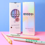 Gel Pens,10 Pcs Medium Point Smooth Writing Pens Cute Pens for Women, High-End Series 0.7mm Black Ink Pens for Journaling Note Taking, School Office Supplies (10 Pcs Gradient and Geometric)