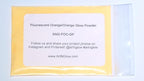 Glow in The Dark Pigment Powder - Neutral and Fluorescent Color for Art Painting, Fine Art, Nail Art Paint, and DIY Crafts - Long Lasting 10+ Color Options - Fluorescent Orange - (30 Grams/1 Ounce)