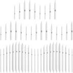 FEBSNOW 48 Pcs Blending Stump and Tortillions, Paper Art Blenders, Art Pencils, Drawing Pencils for Artists Student Sketch Drawing Tools, Drawing Supplies