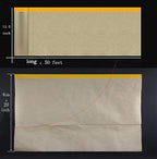Masking Paper, Paint Masking Paper with Adhesive,20 Inch x 50 Feet Painters Paper Roll, Tape and Drape Painters Paper, for Auto Body Masking, Wall Covering and Paint Masking (20 inch x 50feet, 1)…