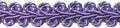 BEL AVENIR Braid Trim 1/2 inch 13.6 Yards French Gimp Basic Sewing Polyester DIY Crafts Costume Home Decorative (Purple)