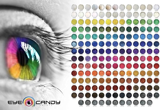 Eye Candy Premium Mica Powder Pigment “Glimmer Ghost Violet” (25g) Multipurpose DIY Arts and Crafts Additive | Woodworking, Bath Bombs, Resin, Epoxy, Soap, Nail Polish (Glimmer Ghost Violet, 25G)
