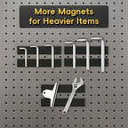 Magnetic Strips Self Adhesive,12 Pack 6" x 1" (150 x25 x 2 mm) Sticky Back Magnet Tapes, Flexible Durable Magnet Stickers for Classroom Office Kitchen, Fridge, DIY, Crafts
