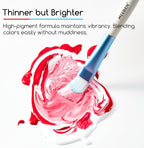 MEEDEN Viridian Hue Acrylic Paint: Matte Finish 250ml/8.45oz Soft Body Bulk Acrylic Colors in Ergonomic Bottle - Fluid Flow Art Paints for Artists Canvas Painting