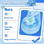 cosone Arts and Crafts Kits for Kids Age 3-12, Fabric Flower Bouquets Toys, DIY Craft Kits Toys for Kids, Ideal Gifts for Preschool Girls, Educational Handmade Frozen Toy for Girls Ages 3 4 5 6 7 8 9